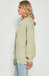 Oversized Bubble Sleeve Cardigan