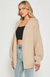 Oversized Bubble Sleeve Cardigan