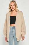 Oversized Bubble Sleeve Cardigan