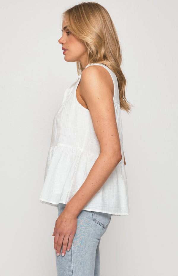 PaleBlue Top Singlet