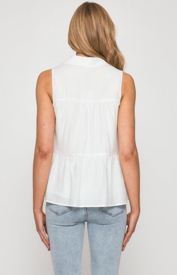 PaleBlue Top Singlet