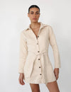 SONNY NATURAL CROCHET DRESS